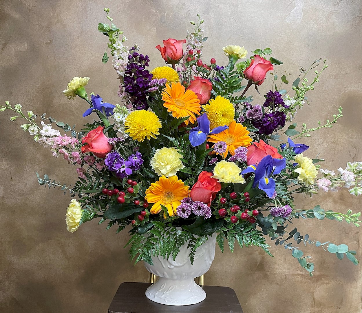Flowers from Betty, Dan, and Jim Nelson