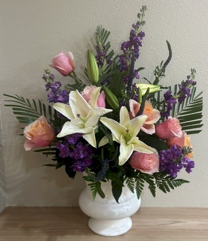 Flowers from The George and Peggy Hauk Families