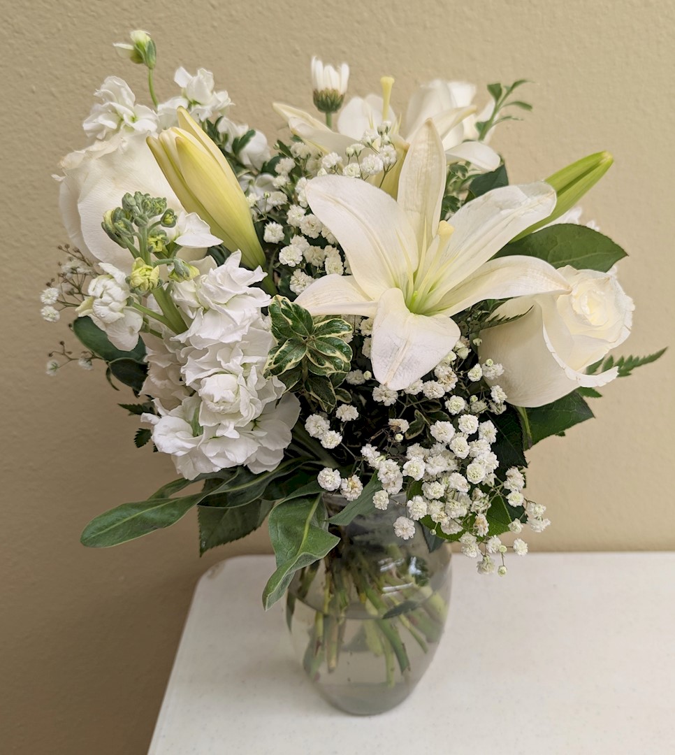 Flowers from Amanda Mitchell and Alyssa Downey