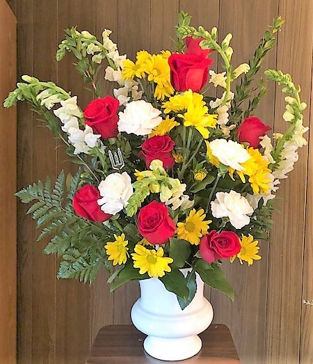 Flowers from Curtis Temple