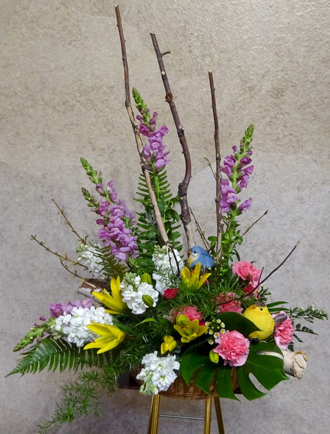 Flowers from Rick, Patt, Sarah, and Marjorie Hustead and the Wall Drug Gang