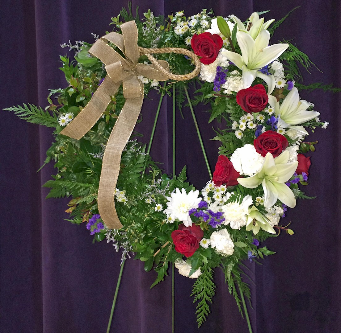 Flowers from Ed and Susan Krogman and Families