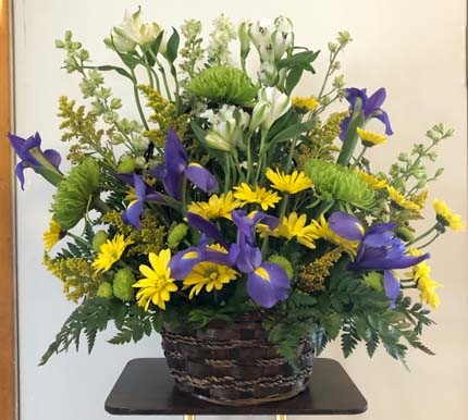 Flowers from Jim, Gene, Crystal, and Wally
