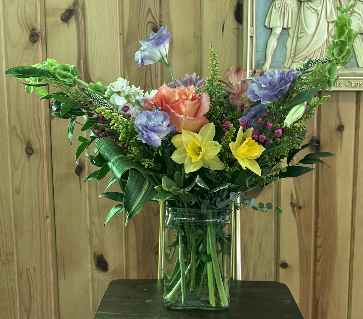 Flowers from John and Tracey