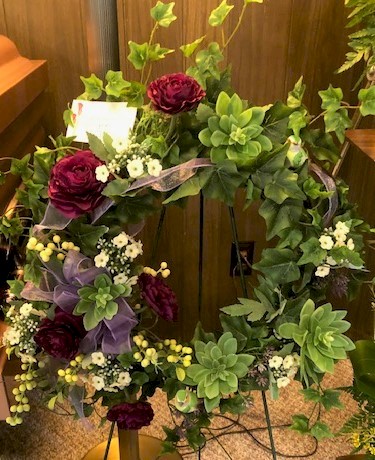 Flowers from Connie and Family; Jami, JT, and Family; and Will, Mari, and Family
