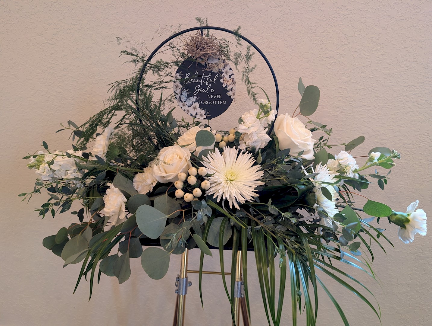 Flowers from Lisa and Grant Bryce