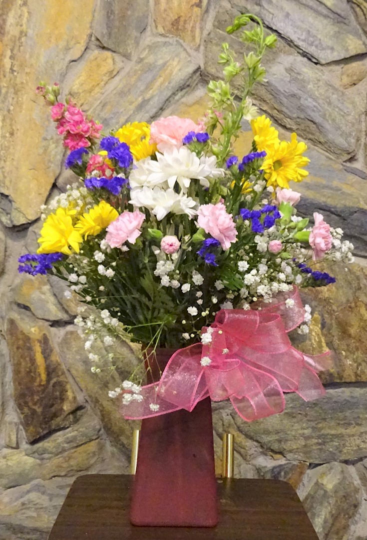 Flowers from Jim Bob and Kayla Eymer