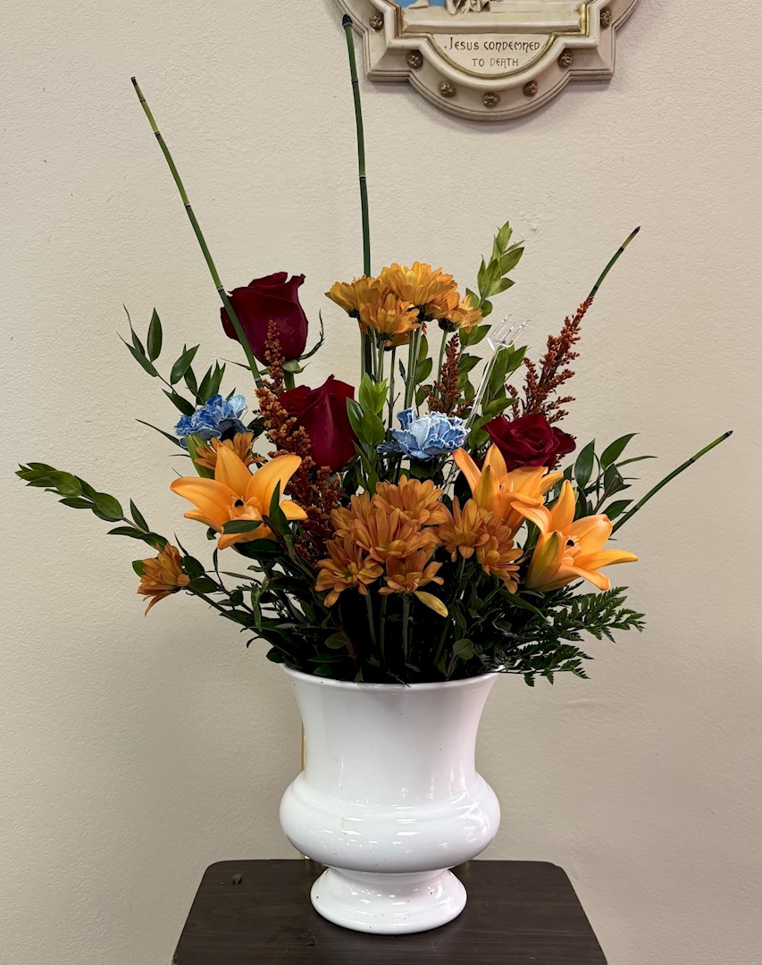 Flowers from Jill, Mariah, and Val and Teri