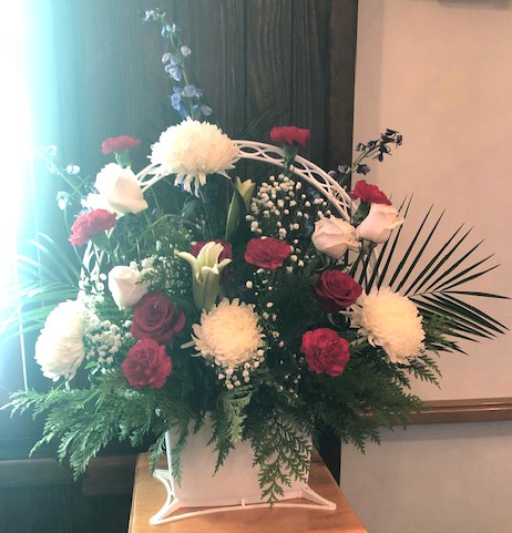 Flowers from Midland Food and Fuel - Jensen Family