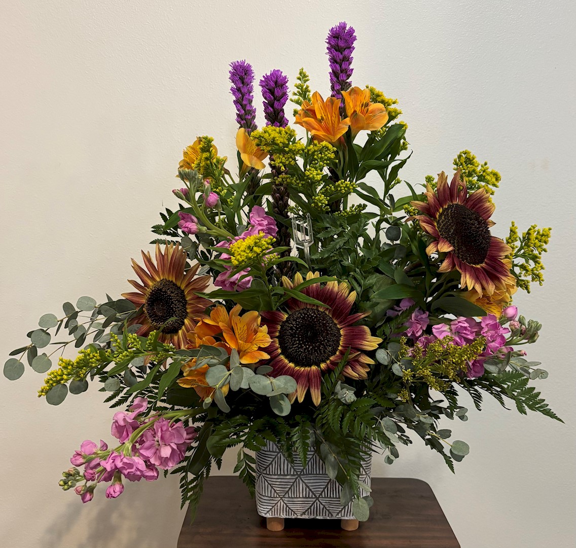 Flowers from The Hunters, Casey, Billie, Jackie and Mike