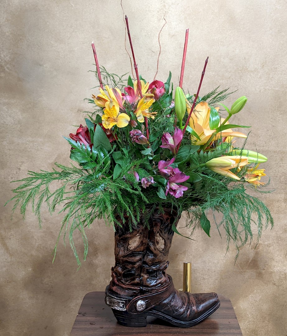 Flowers from Mayor, Council, and Employees at the City of Winner