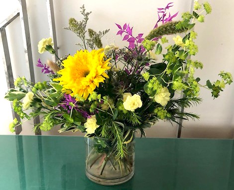 Flowers from Jim, Lynn, and Lew Robbennolt Families