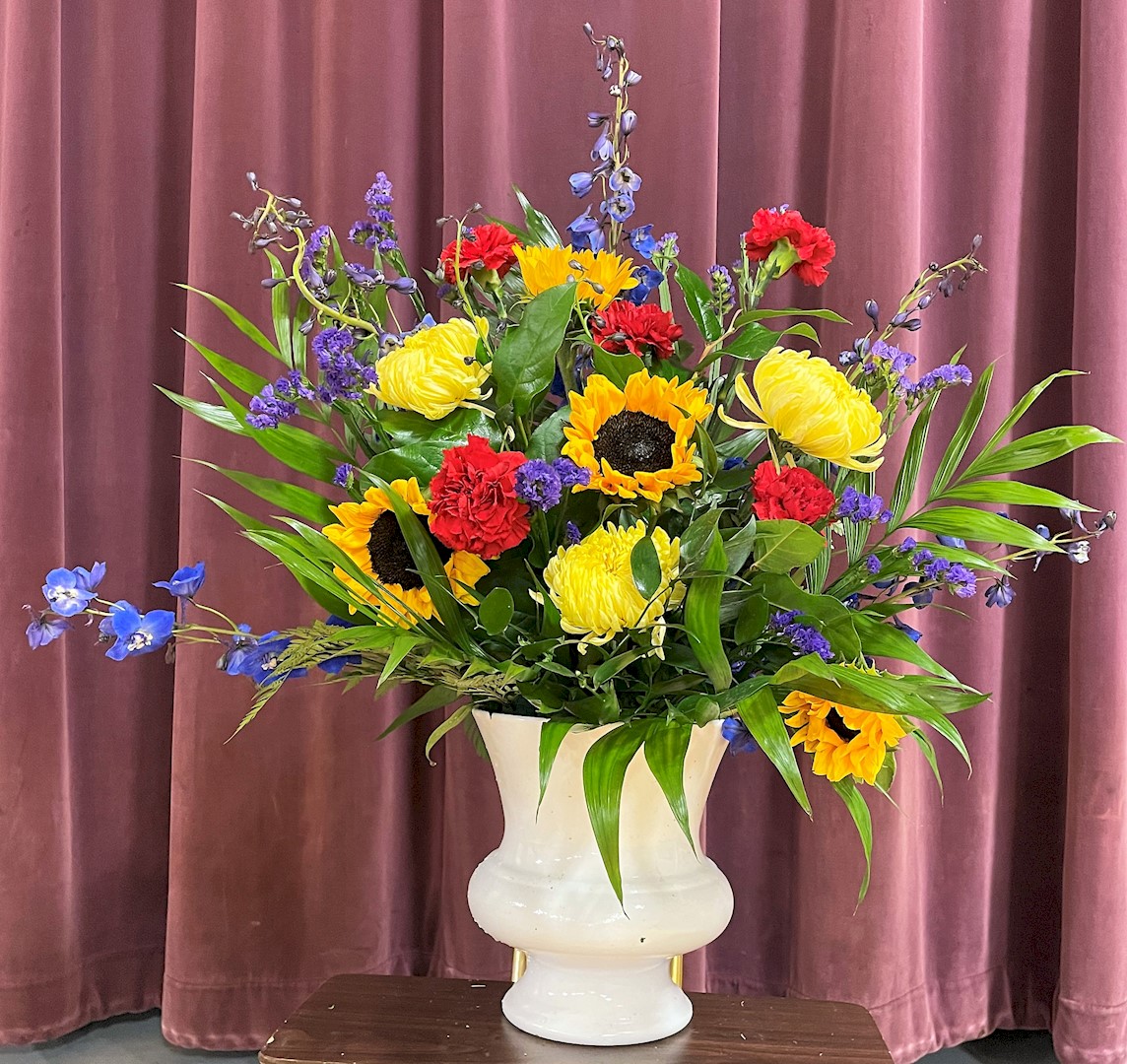 Flowers from Casey and Iris Dunsmore