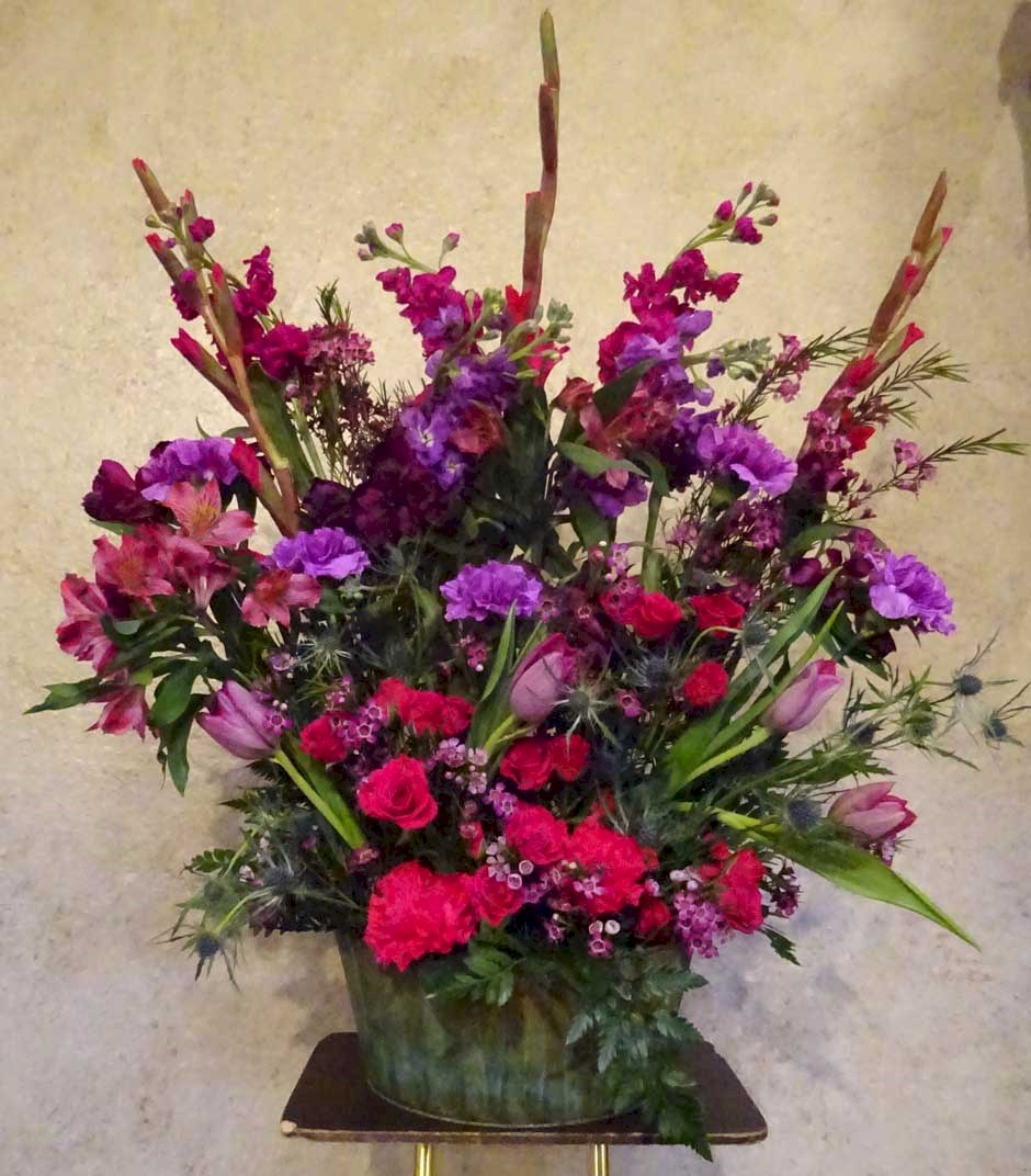 Flowers from Laura, Todd, Joan, and Todd