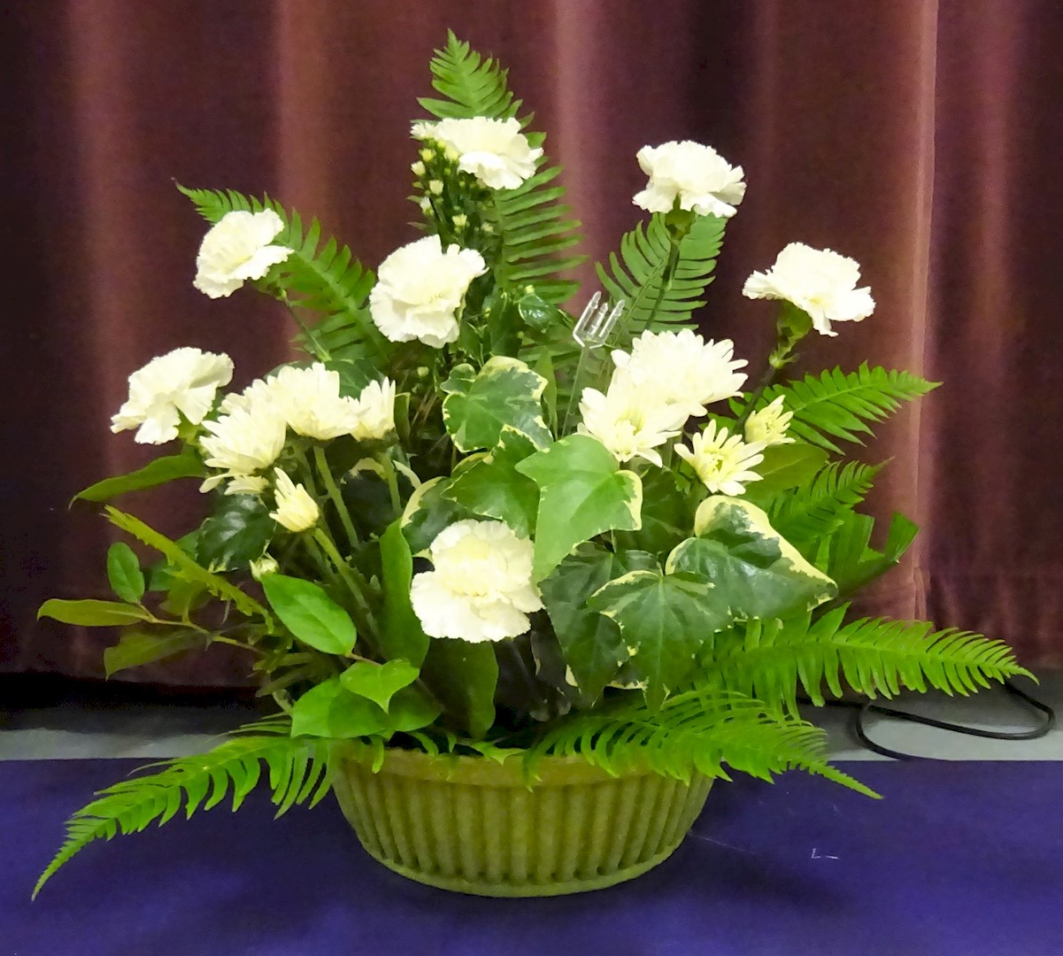 Flowers from Dave Werner, Aaron Luth, and Platte River Concrete