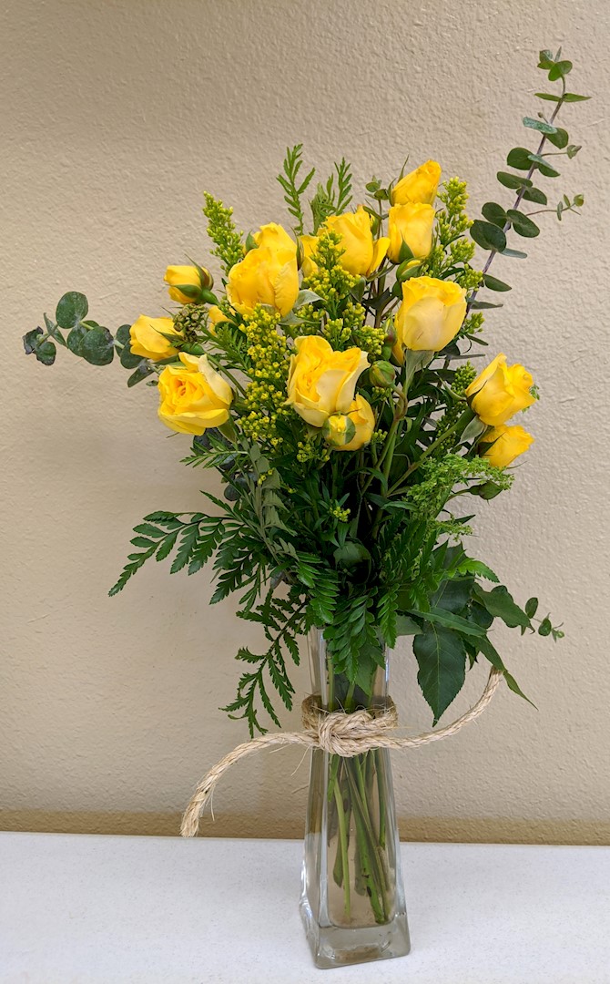 Flowers from Sharon - "for the good years...and three boys"