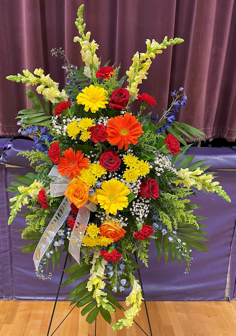 Flowers from Family - "Mom" "Grandma D"