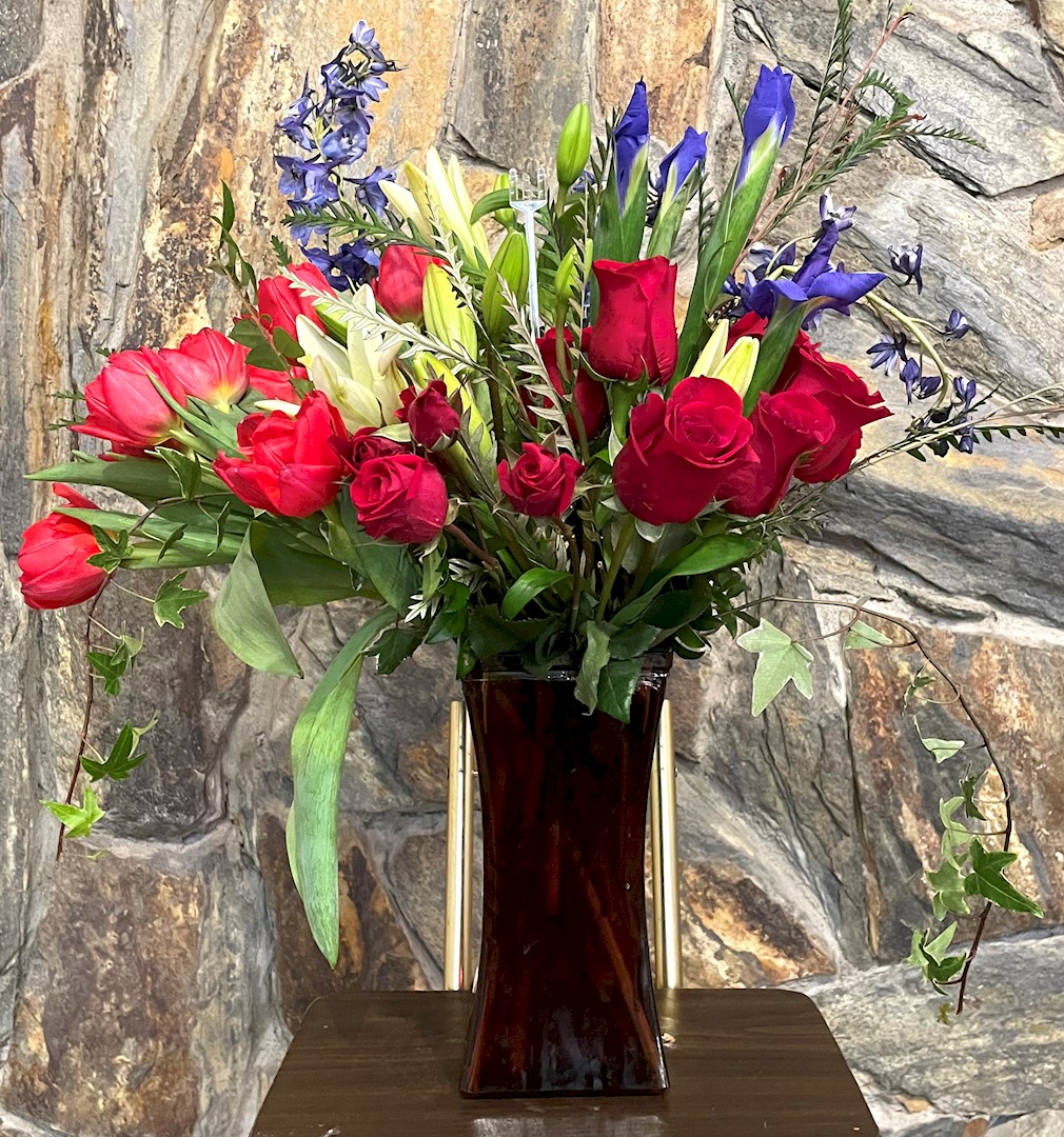 Flowers from Pat and Delores Kimbro