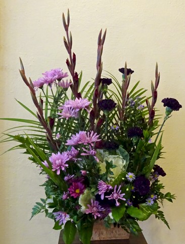 Flowers from Jack and Arlyce; Lynette, Dan, and Family; and Jeff, Trace, and Family