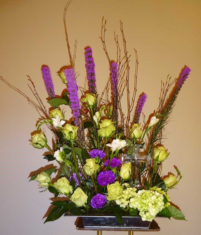 Flowers from Rick, Patt, Sarah, & Marjorie Hustead, and the Wall Drug Gang
