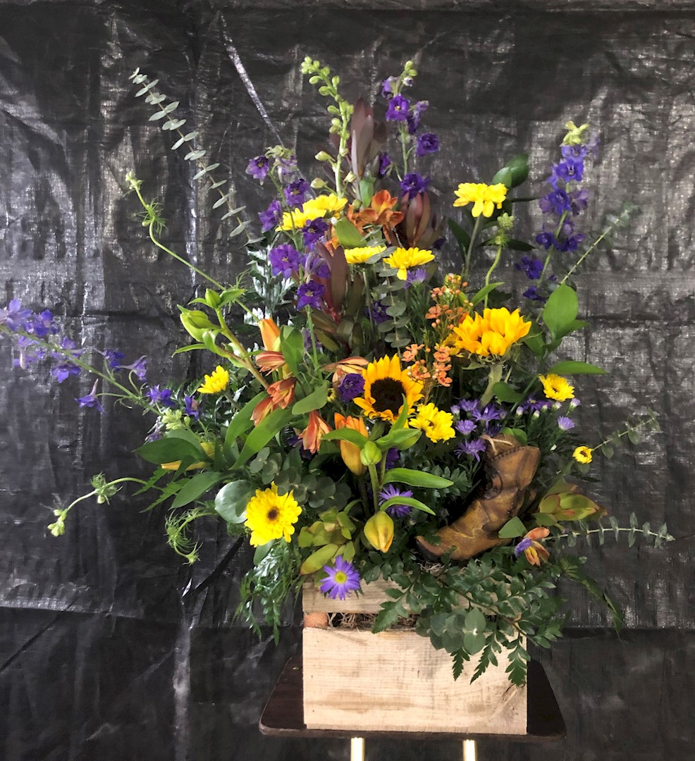 Flowers from Philip Livestock Auction
