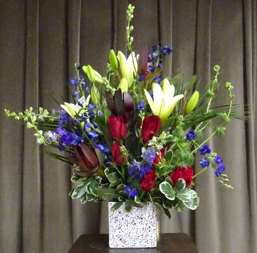 Flowers from Dan and Cindy Hauk and Gale and Tammie Crown