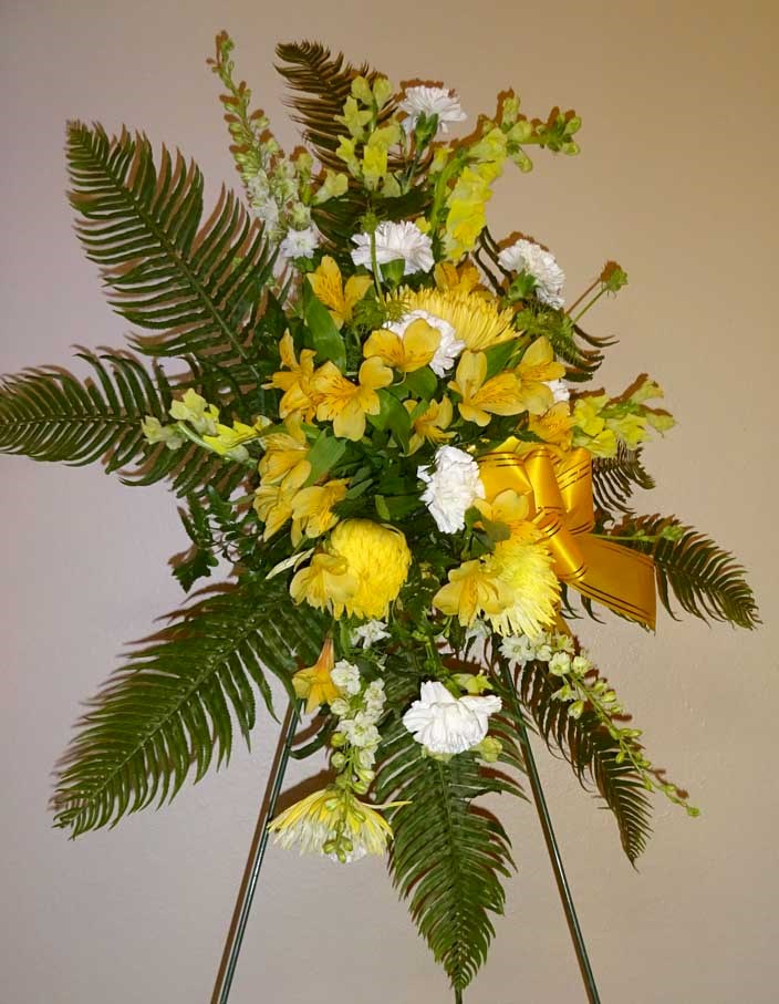 Flowers from Marion D. Hansen